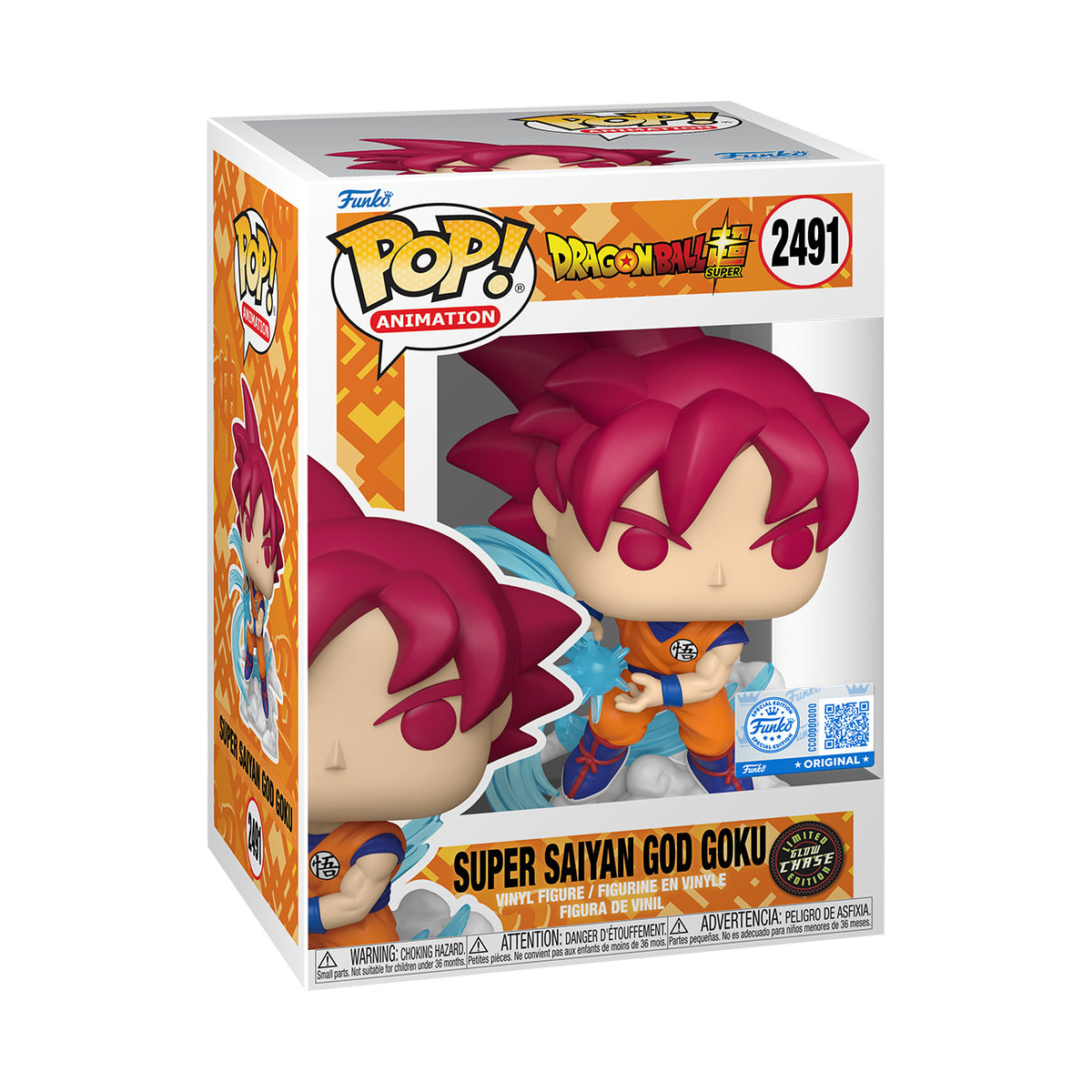 Zdjęcie produktu Dragon Ball Super - Ekskluzywna figurka Funko Pop! Goku Super Saiyan God
